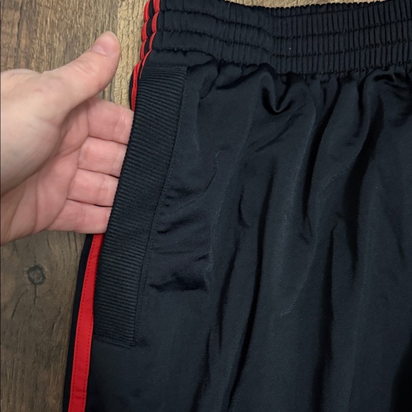 Adidas Black Pants with Red Accents - Picture 4 of 11